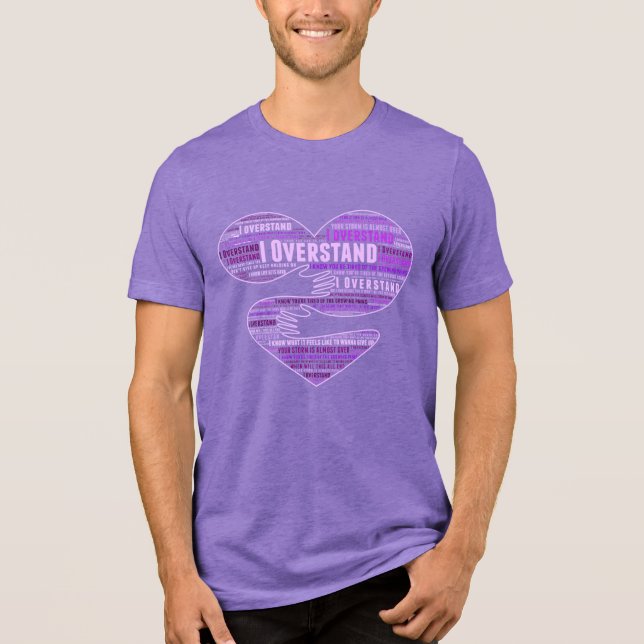 T-shirt I Overstand (Heart of Resilience) (Frente)