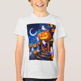 t-shirt infantil do Halloween