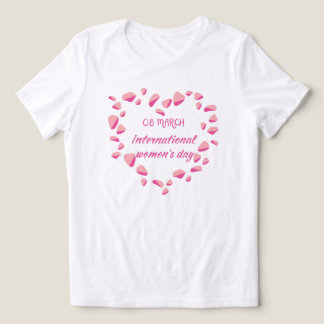 T-shirt -International women's day,