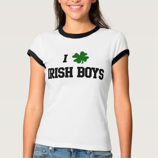 T-shirt irlandês dos meninos camiseta