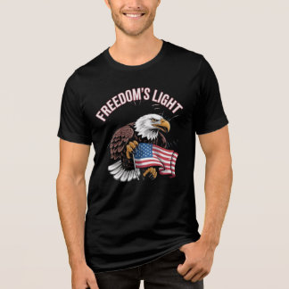 T-Shirt Luz Bald USA da Liberdade