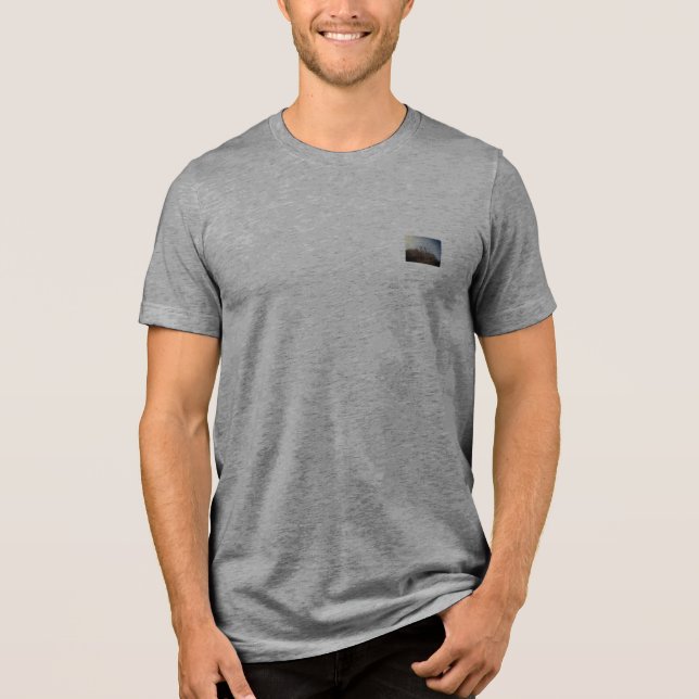 T-Shirt MENS BELLA TRI BLEND ECO LEGAL (Frente)