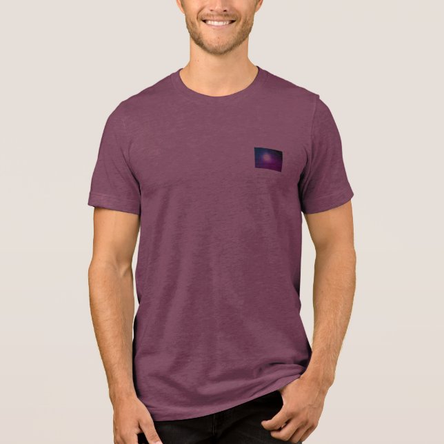 T SHIRT MEN'S BELLA TRI BLEND STYLE AND DESIGN (Frente)