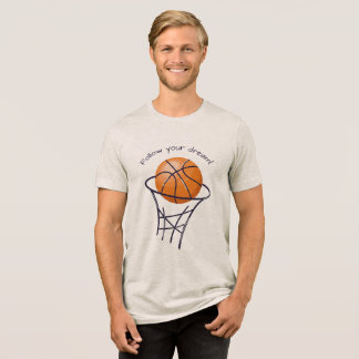 T-shirt Motivando-O A Seguir O Seu Sonho