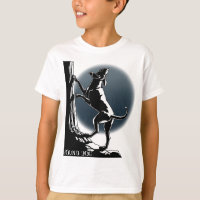 T-shirt personalizada do cão Camiseta de cão de cã