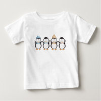T-Shirt Pinguin - Camisa De Nascimento