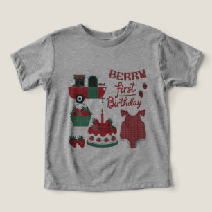 T-Shirt primeiro aniversario de Berry