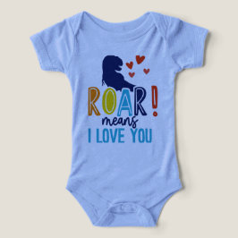 T-Shirt ROAR with Love - Dino Kids' Tee