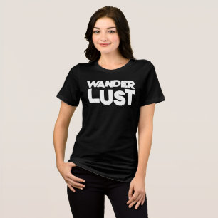 T-SHIRT-SHIRT DE VIAGEM WANDERLUST