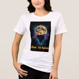 T-Shirt Surreal Cosmic Art Dreamy Night Sky Desi