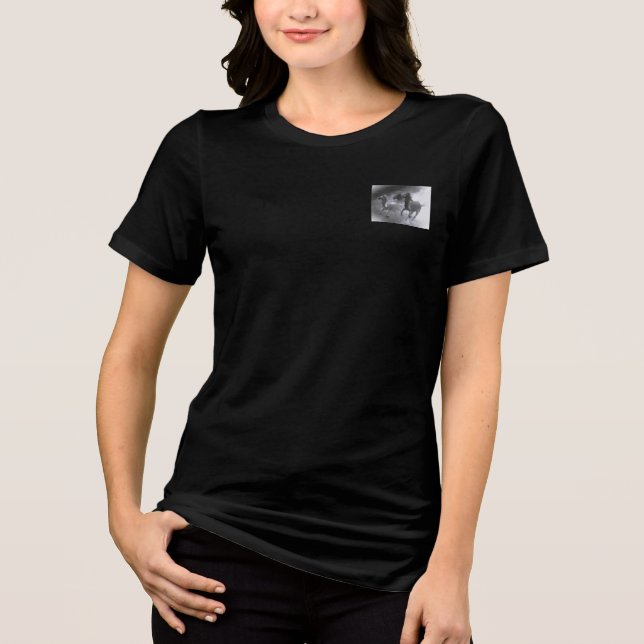 T-Shirt TRI BLEND WOMEN'S STYLE DESIGN (Frente)