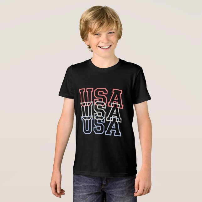 T-Shirt USA (Frente Completa)