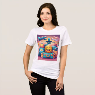 T-Shirt viagem Emojis - Aguardações