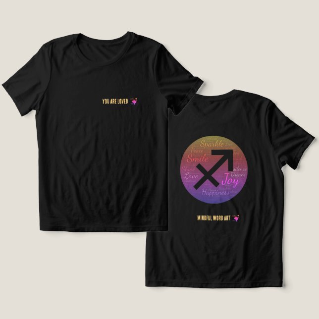 T-Shirt You Are Loved (Design Frente e Verso)