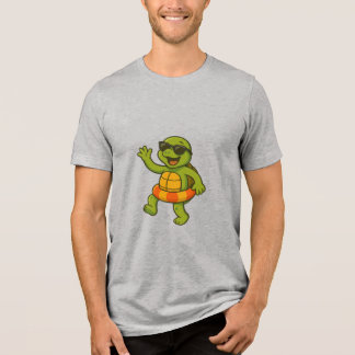 T-ShirtCool Turtle T-Shirt - Inspirada no Oceano C