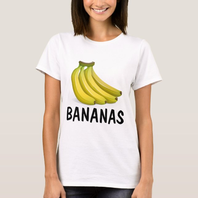 T-shirts BANANAS, Camisetas engraçadas (Frente)