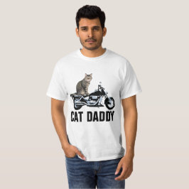 T-shirts BIKER CAT, Camisetas de motocicletas com 