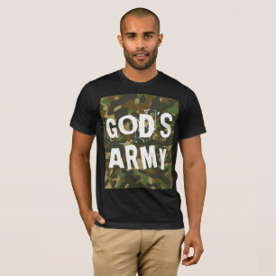 T-SHIRTS CAMISETAS CRISTÃOS DO EXÉRCITO DE DEUS