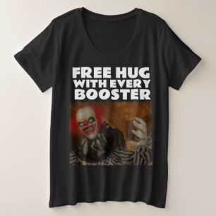 T-SHIRTS DE CAMISA DE MAU ANTI-VAX HALLOWEEN