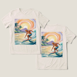 T-Shirts De Tripla Mistura De Chaminé Solar, De Su