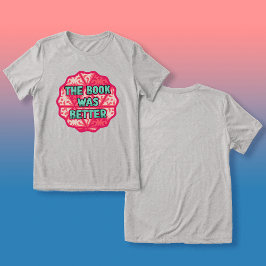 T-Shirts do tórax do livro para leitores e worms