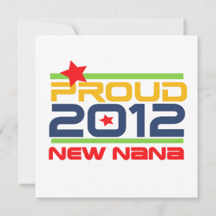 T-shirts e presentes da Nana orgulhosa de 2012