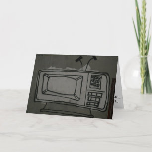"T.V. Grafite" Cartão de Aniversário