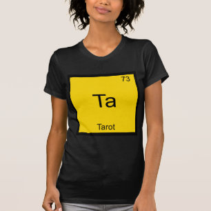 Ta - Camisa engraçada do símbolo do elemento de qu