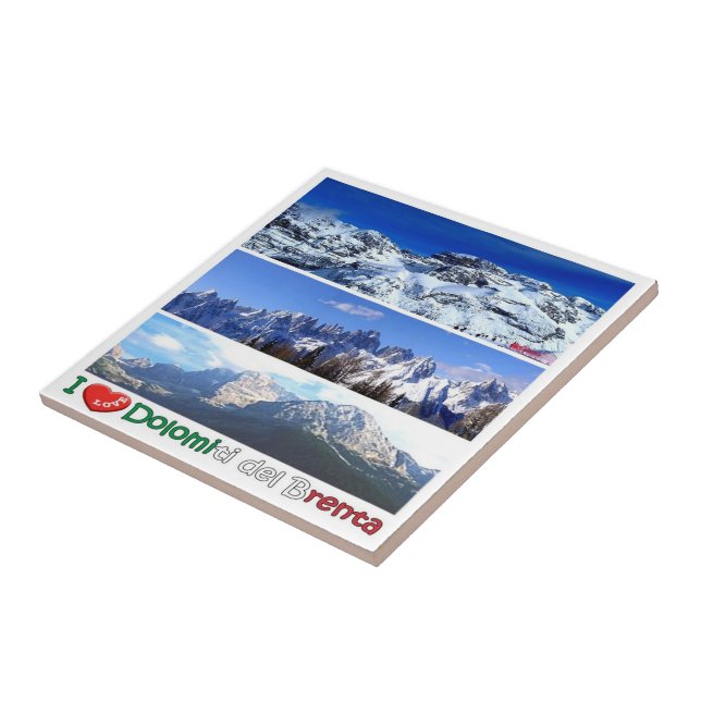 TAA045 BRENTA DOLOMITES, Eu Amo, Mosaico, (Lateral)