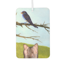 Tabby Cats Fala com Pássaros