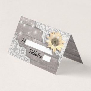 Tabela Caseira Número Escort Lace Girassol Madeira