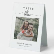 Tabela de Casamento de Fotos do Script Elegance Nú