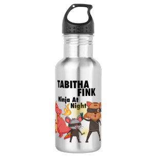Tabitha Fink Nina na garrafa de água da noite