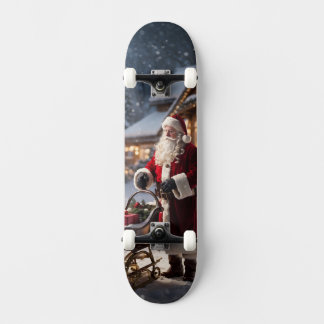 Tabla de Skate Papá Noel en Víspera de Navidad