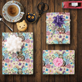 Tablet Fairy Cat Mushroom Floral