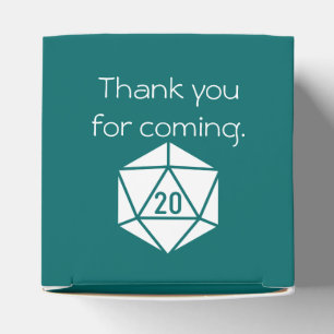 Tabletop Chic na Caixa de Favor do Teal