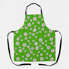Tablier floral taille moyenne