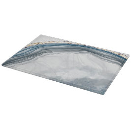 Tabua De Cortar Agate Azul