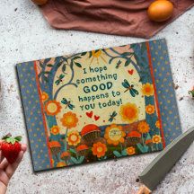 Algo Inspirador Boa Citação Laranja Floral