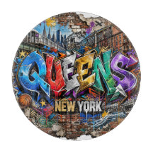 Arte de Parede com Grafite de Queens Nova York