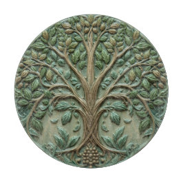 Tabua De Cortar Árvore da vida de William Morris Vintage pré-rafae