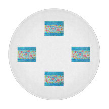 Banheira de bandeira israelense Whimsical com flor