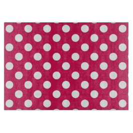 Tabua De Cortar Bolinhas brancas no cerco