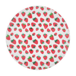 Tabua De Cortar Cheio de Morangos