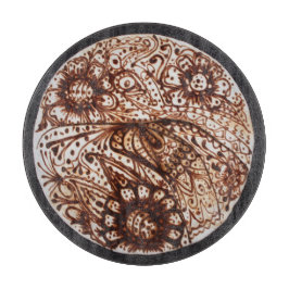 Tabua De Cortar Círculo de henna