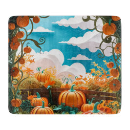 Tabua De Cortar Colheita de Pumpkin Patch