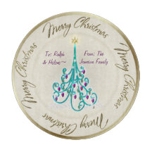 Conselho de Charcuterie da Árvore de Natal suave