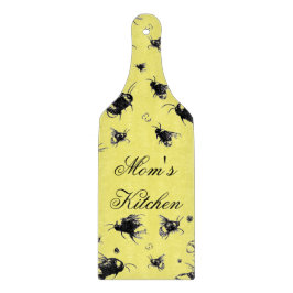 Tabua De Cortar Conselho Rustic Bee Chopping - Presente personaliz