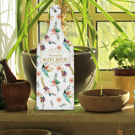 Tabua De Cortar Cozinha Floral Personalizada