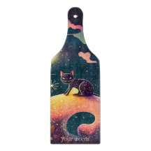 Crie a sua paisagem mística de gatos pretos